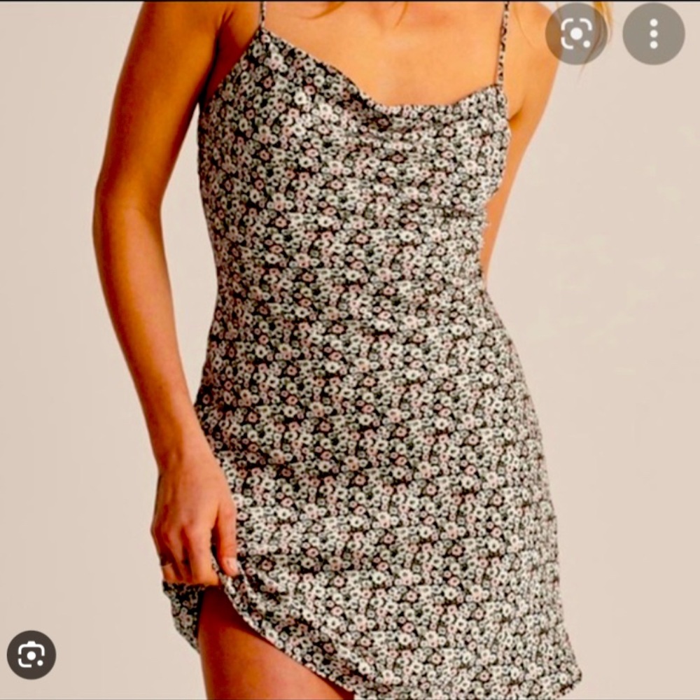 Abercrombie & Fitch Floral Slip Dress